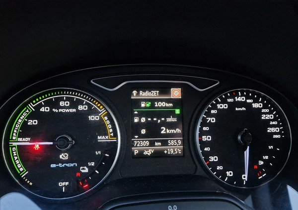 Audi A3 cena 69999 przebieg: 72310, rok produkcji 2017 z Leszno małe 254
